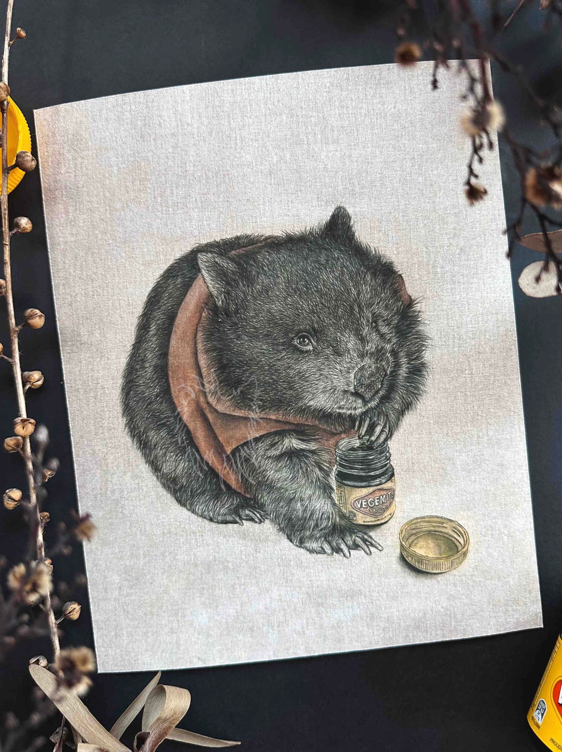 Vege Mate Hahnemühle German Etching Print