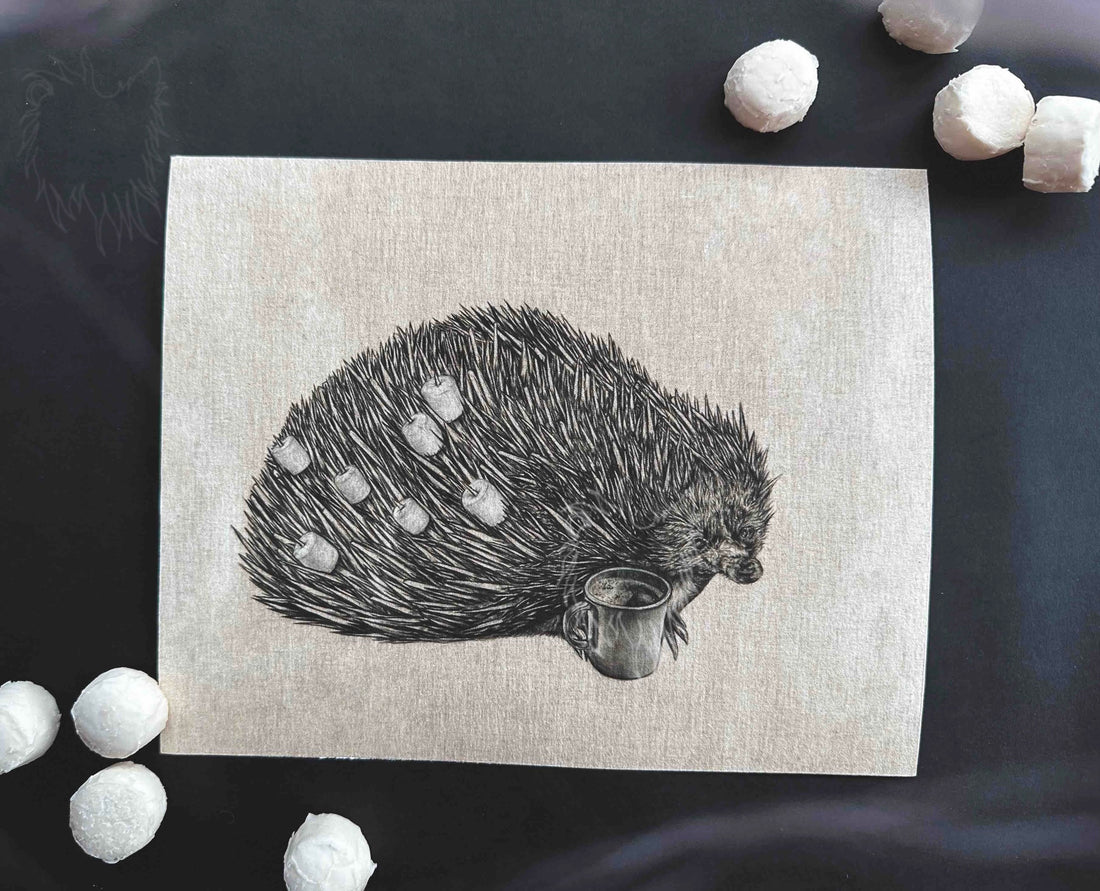 Spiked Hot Choccy Hahnemühle German Etching Print