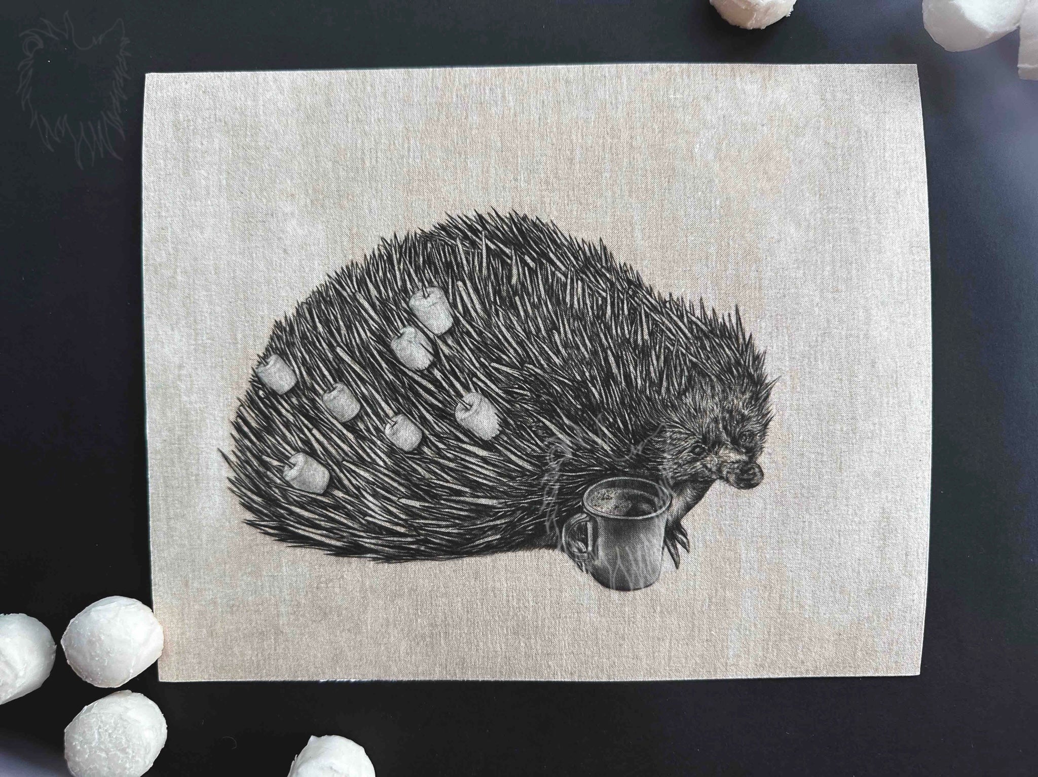 Spiked Hot Choccy Hahnemühle German Etching Print