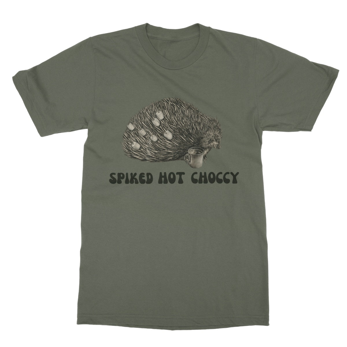 Spiked Hot Choccy Graphic Softstyle T-Shirt