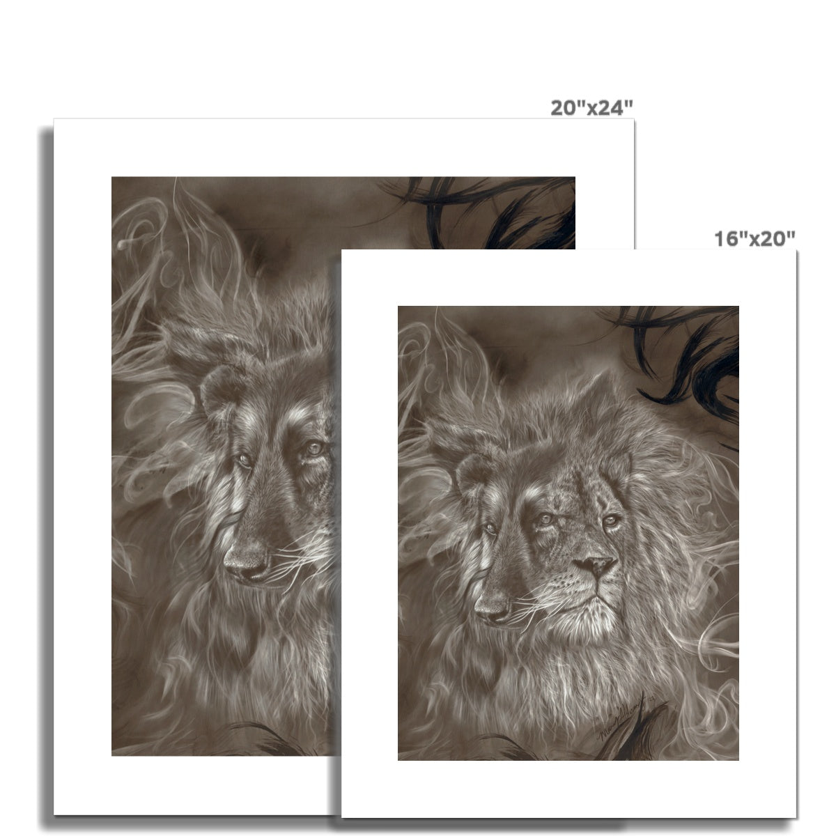 Spirit Animals Rolled Canvas