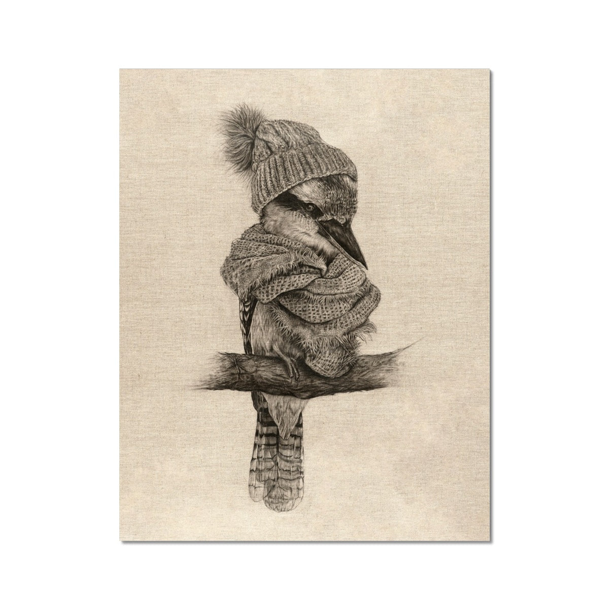 Kookabrrrrra Hahnemühle German Etching Print