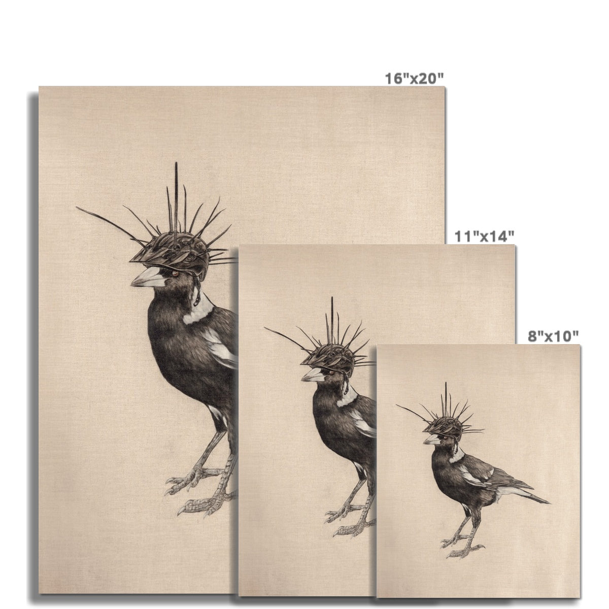 Swooping Season Hahnemühle German Etching Print