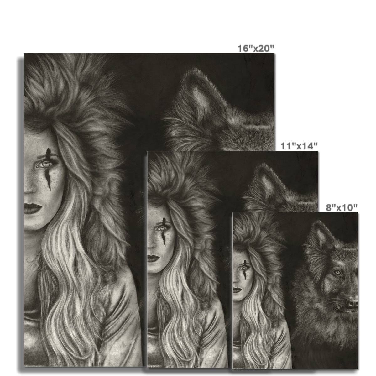 Scar + Simba Hahnemühle German Etching Print