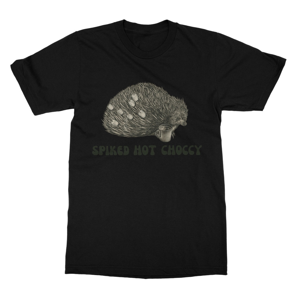 Spiked Hot Choccy Graphic Softstyle T-Shirt