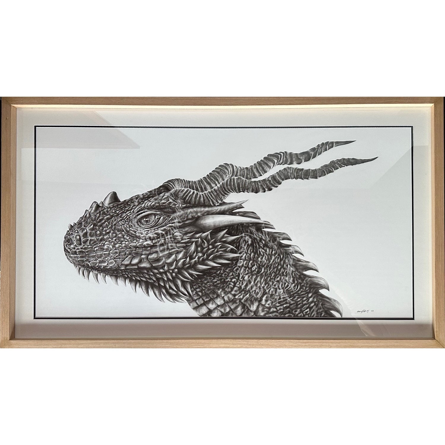 Eyevar the DRAGON Original Artwork