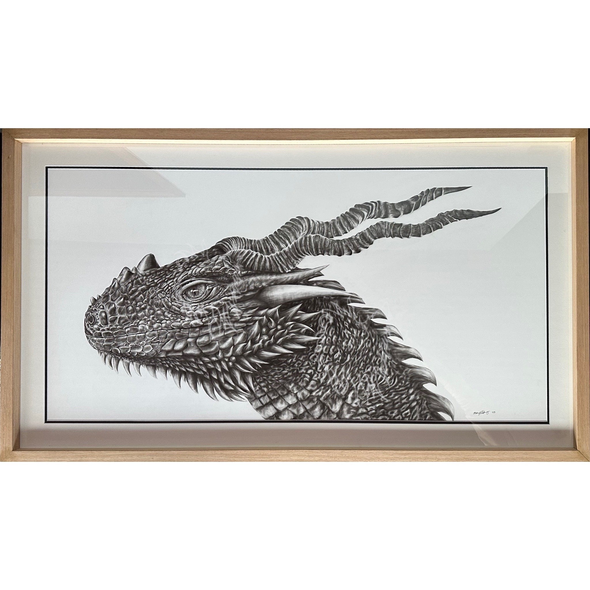 Eyevar the DRAGON Original Artwork