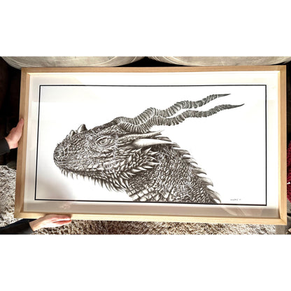 Eyevar the DRAGON Original Artwork