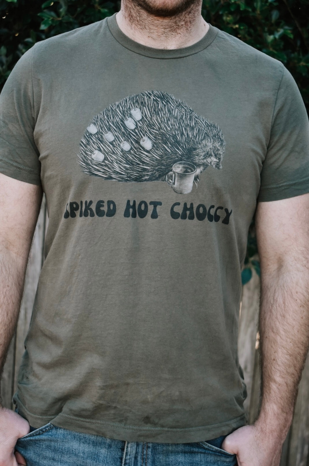 Spiked Hot Choccy Graphic Softstyle T-Shirt