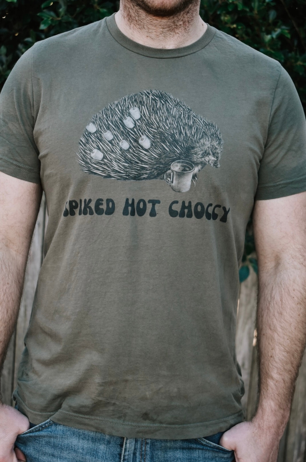 Spiked Hot Choccy Graphic  Softstyle T-Shirt