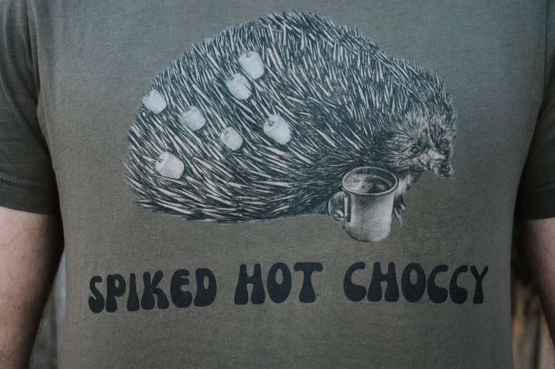 Spiked Hot Choccy Graphic  Softstyle T-Shirt