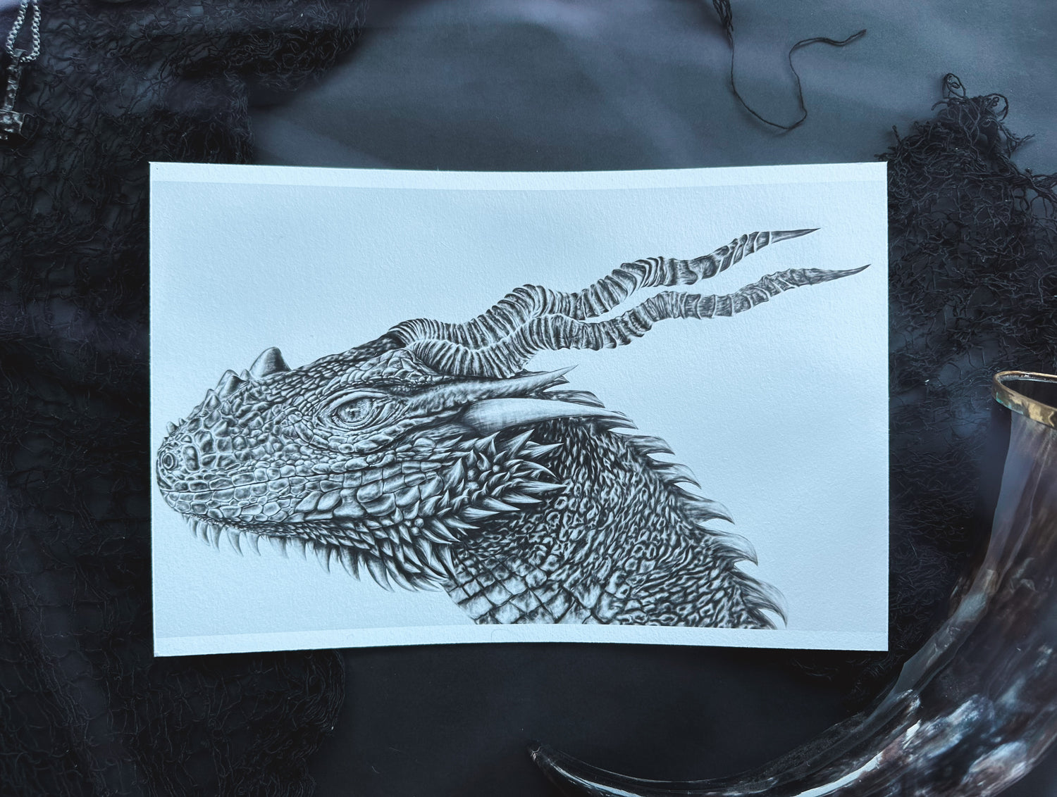 Eyevar the DRAGON Original Artwork