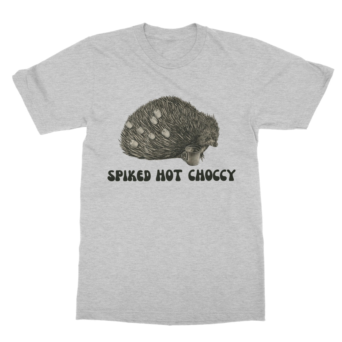 Spiked Hot Choccy Graphic  Softstyle T-Shirt