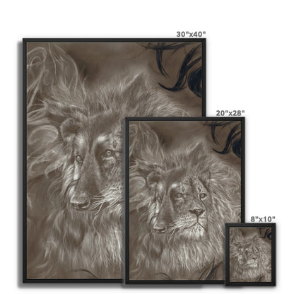 Spirit Animals Framed Canvas