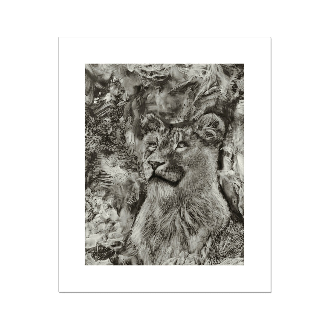 Lioness Rolled Eco Canvas