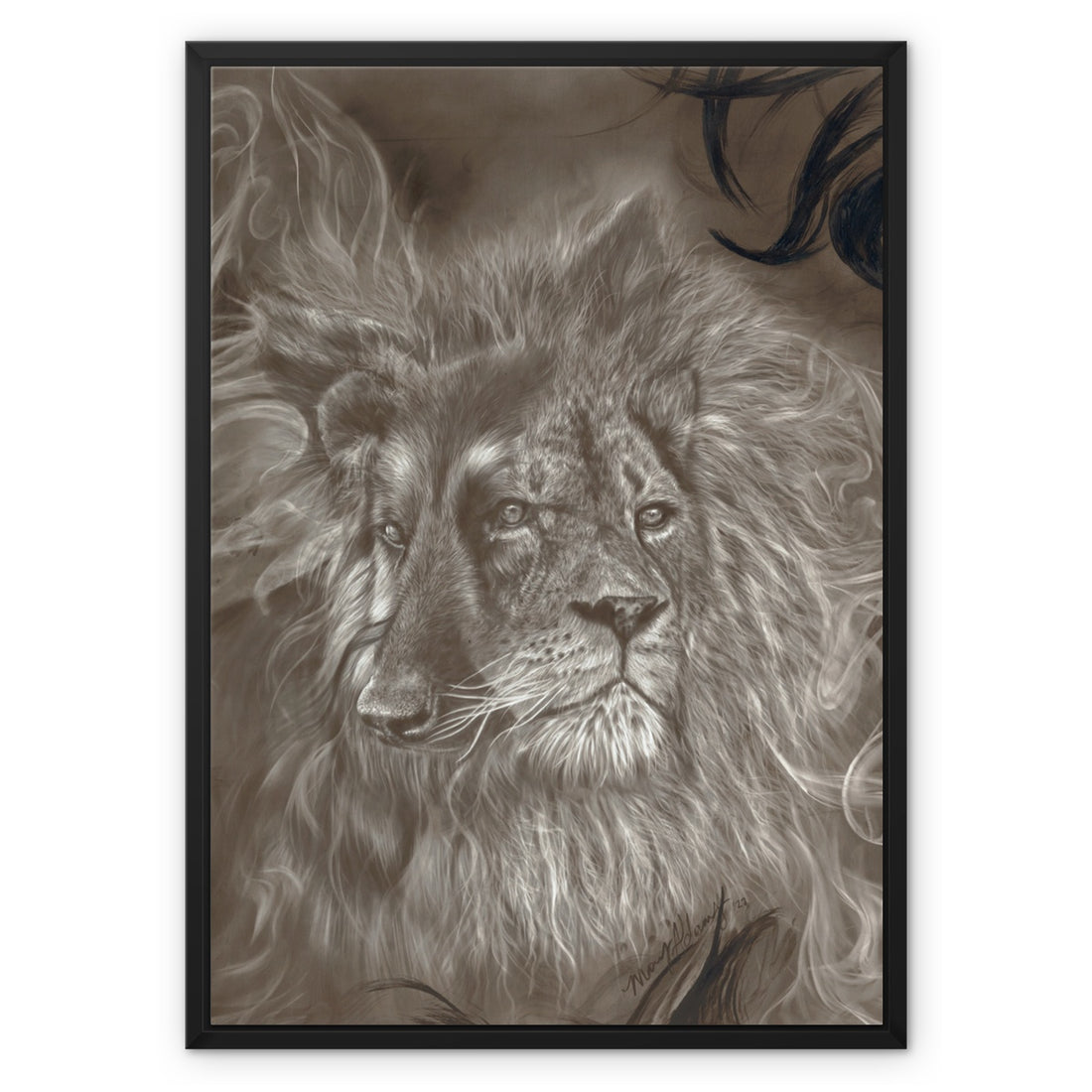 Spirit Animals Framed Canvas