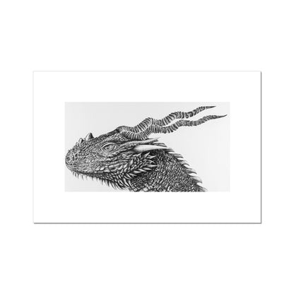 Darker Dragon  Rolled Eco Canvas